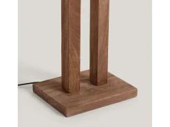Lámpara de Pie Madera Abner Natural