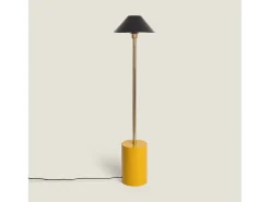 Lámpara de Pie Metal Brijesh Amarillo
