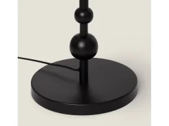 Lámpara de Pie Metal Zunga Negro