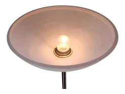 Lámpara de pie Milano Bel Air 40W con brazo orientable cobre 178 cm