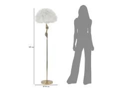 Lámpara de pie Slim Blanca Cm Ø50X165