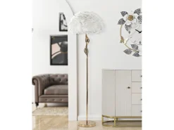 Lámpara de pie Slim Blanca Cm Ø50X165