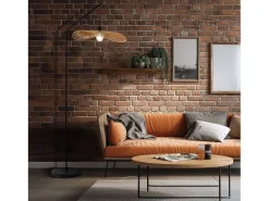 Lámpara De Pie Toolight App1829-1F Brown