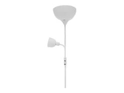 Lámpara de pie Torino Bel Air 80W + brazo orientable blanco Ø25x179 cm