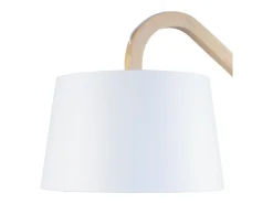 Lámpara de Pie TOSEL , madera,Negro ,A190xD50xP180cm