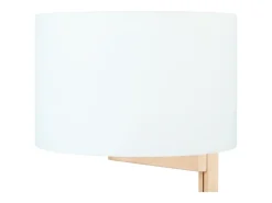 Lámpara de Pie TOSEL ,madera,natural,A 168x D45xP45cm