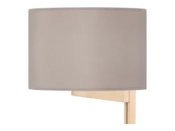 Lámpara de Pie TOSEL ,madera,natural,A168xD 45xP45cm