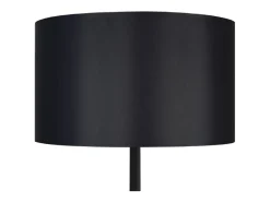 Lámpara de Pie TOSEL ,madera,Negro ,A142xD 30x P 30cm