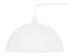 Lámpara de Pie TOSEL ,metal,Blanco,A190x D150xP40cm