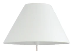 Lámpara de Pie TOSEL ,metal,Blanco ,A168xD40xP40 cm