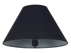 Lámpara de Pie TOSEL ,metal,Negro , A168xD40xP40cm