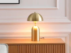 Lámpara de sobremesa en latón dorado D.20 x Alt.35,5 cm - TANTA