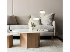 Lámpara de sobremesa Tokio Lumit 24W 1920 lm cromo 47,8x28,5 cm