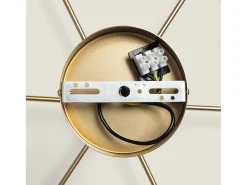 Lámpara de Techo Aluminio 6 Focos Jigger Blanco