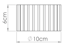 Lámpara De Techo Aura Minimalista De Aluminio - 1 Fuentes Luminosas - L.10 X A.10 Cm - Verde Oliva