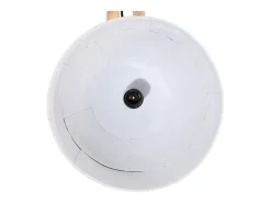 Lámpara de techo blanca 25 W E27 105x30x65-108 cm ES841140