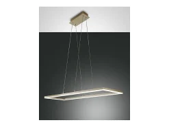 Lámpara de techo colgante LED Bard 52W 3394-45-225 Oro mate Fabas Luce