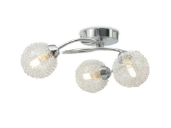 Lámpara de techo con 3 bombillas LED G9 120 W ES789046