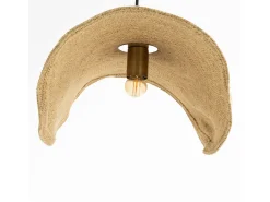 Lámpara de techo de material natural y metal D91 cm - Maho