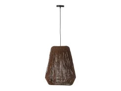Lámpara de techo de metal negro 39*39*50 cm