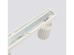 Lámpara de techo Gloow minimalista de aluminio - 4 fuentes luminosas 4000K - L.81 x A.16,5 cm - beige