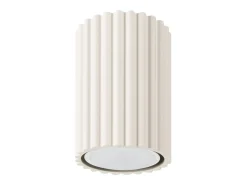 Lámpara de techo Gloow minimalista de aluminio - 1 fuentes luminosas 3000K - L.6,5 x A.10 cm - beige