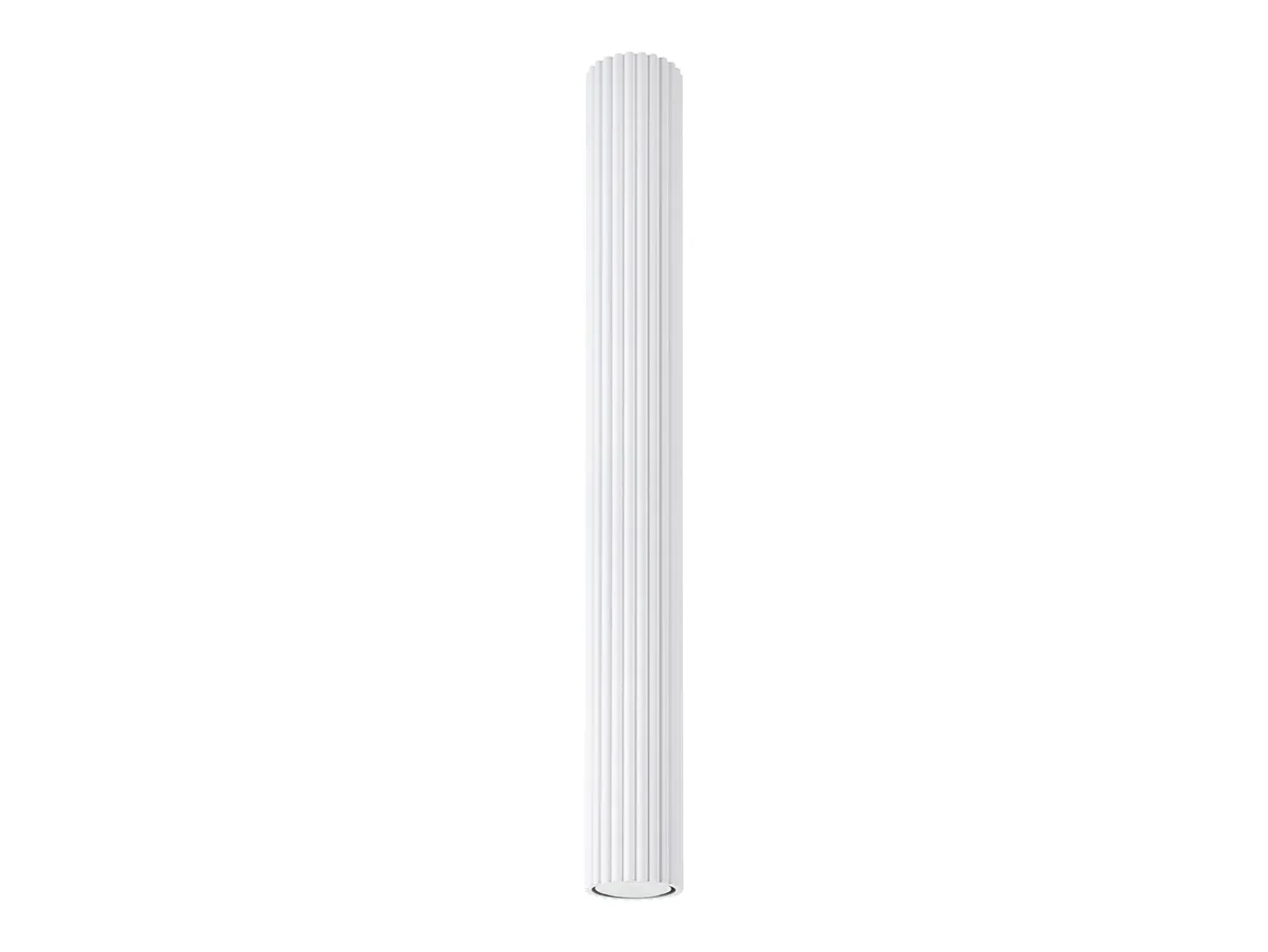 Lámpara de techo Gloow minimalista de aluminio - 1 fuentes luminosas 3000K - L.6,5 x A.60 cm - blanco