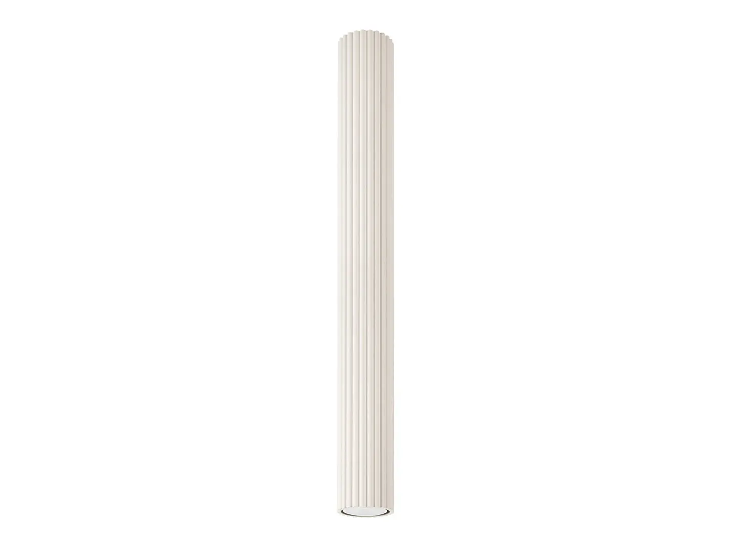 Lámpara de techo Gloow minimalista de aluminio - 1 fuentes luminosas 3000K - L.6,5 x A.60 cm - beige