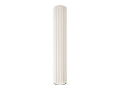 Lámpara de techo Gloow minimalista de aluminio - 1 fuentes luminosas 3000K - L.6,5 x A.40 cm - beige