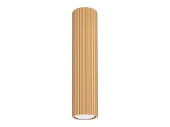 Lámpara de techo Gloow minimalista de aluminio - 1 fuentes luminosas 4000K - L.6,5 x A.30 cm - dorado
