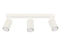 Lámpara de techo Gloow minimalista de aluminio - 3 fuentes luminosas 4000K - L.45 x A.16,5 cm - beige