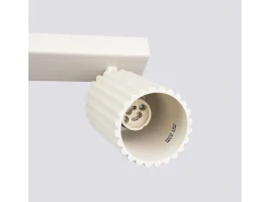 Lámpara de techo Gloow minimalista de aluminio - 3 fuentes luminosas 4000K - L.45 x A.16,5 cm - beige