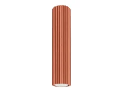 Lámpara de techo Gloow minimalista de aluminio - 1 fuentes luminosas 3000K - L.6,5 x A.30 cm - ocre rojo
