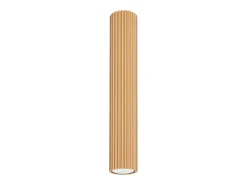 Lámpara de techo Gloow minimalista de aluminio - 1 fuentes luminosas 3000K - L.6,5 x A.40 cm - dorado