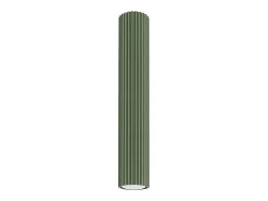 Lámpara de techo Gloow minimalista de aluminio - 1 fuentes luminosas 3000K - L.6,5 x A.40 cm - verde oliva