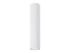 Lámpara de techo Gloow minimalista de aluminio - 1 fuentes luminosas 4000K - L.6,5 x A.30 cm - blanco
