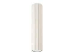 Lámpara de techo Gloow minimalista de aluminio - 1 fuentes luminosas 3000K - L.6,5 x A.30 cm - beige