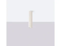 Lámpara de techo Gloow minimalista de aluminio - 1 fuentes luminosas 3000K - L.6,5 x A.30 cm - beige