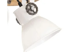 Lámpara de techo industrial 25 W blanco 42x27 cm E27 ES453830