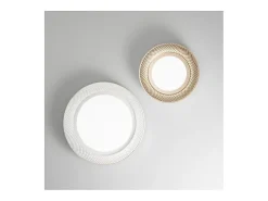 Lámpara de techo LED HIVE en metal dorado mate 40W Perenz ø50cm