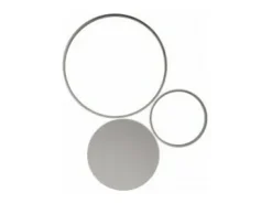 Lámpara de techo LED pequeña Pois-Silver