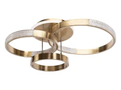 Lámpara De Techo Led Toolight G004-C Brush Gold