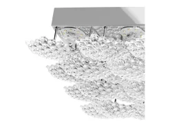 Lámpara De Techo Led Toolight Ms015-C Chrome