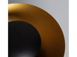 Lámpara de Techo Metal Darvoza Negro - Oro