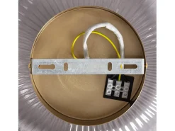 Lámpara de Techo Metal y Cristal Windsor Dorado
