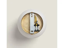Lámpara de Techo Metal y Cristal Moonlight Brass 1 Foco Dorado