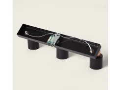 Lámpara de Techo Orientable Metal 3 Focos Albus Black Rose Large Negro