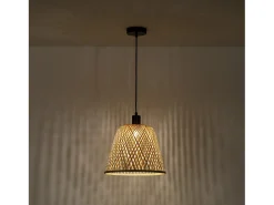 Lámpara de techo Raku en Bambú, diametro 30 cm