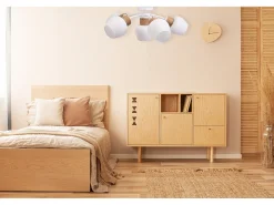 Lámpara De Techo Toolight App1590-6Cp Boho White Beige