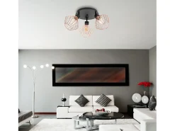 Lámpara De Techo Toolight App536-3C Black